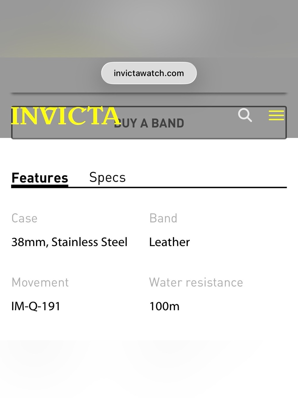 Invicta Wildflower Lady Watch in Red - Picture 10 of 10